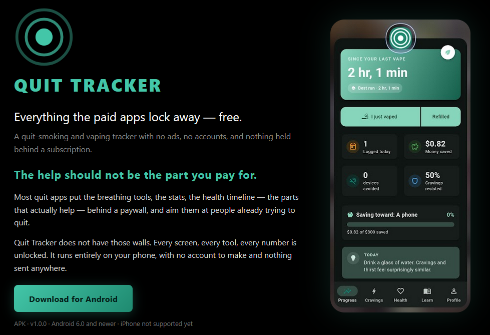 Quit Tracker